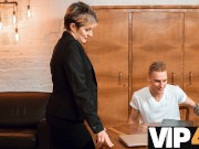 TUTOR4K. Sex with stud is inappropriate but tutor can't resist having it