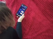 While She is Playing the 1win Game, I Win Her Juicy Pussy 1/16