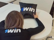 While She is Playing the 1win Game, I Win Her Juicy Pussy 14/16