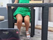 Public Squirt 💦 Multiple orgasm with Lovense control 11/16