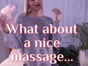 give awesome blondie Christy White an interactive massage and dirty sex 1/16