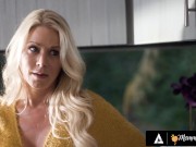 Hot Blonde Has Passionate Fuck With MILF 3/16