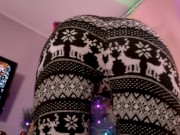 Dick and cum are the best gifts for girl on Christmas 1/16