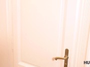 HUNT4K. Girl is caught naked so she has sex with her boyfriends guest 4/16