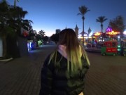 Что может произойти в парке аттракционов? Часть 2 1/16