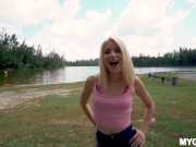 MYGF - Public Fuck Sesh w/ My Girlfriend Jessie Saint 1/16