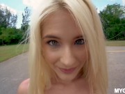 MYGF - Public Fuck Sesh w/ My Girlfriend Jessie Saint 4/16