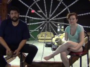 Amateur with big boobs is bound before having her pussy tormented with a toy 4/16