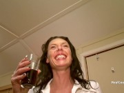 Kinky assplaying and foodplay threesome 1/16