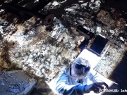 EXPLORING STRANDED SHIP 🚢 XL - ASS🍑 Fucked on the Beach🏖️ ~ Mei Pang 7/16