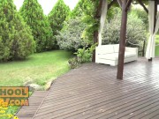 POV - Scottish hottie Georgie Lyall in pussy and titty fuck scene 1/16