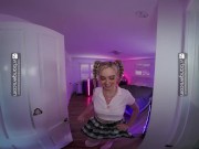VR Bangers Blonde college babe Lexi Lore eating fruits ASMR VRPorn 7/16