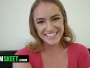 Busty Step Sis Kenzie Madison Makes Her Pink Pussy Wet For Her Step Brother's Fat Cock - TeamSkeet 11/16