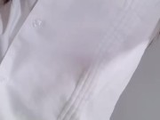 Lonely uniform Asian girl fuck at home 制服大学女生在家高潮 1/16