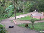 Colombiana de grandes tetas es captada en parque se deja follar 3/16