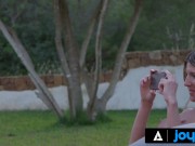 Horny Couple Fucks In Public Area 5/16