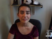 Ersties: Lesbian 4 Way Has A Sexy Babe Riding the Fucking Machine 11/16