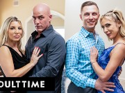 Naughty Wives Swap Lovers! WILD ORGY!