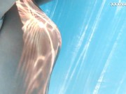 Very horny milf babe Lisi Kitty ready to fuck you in the pool 14/16