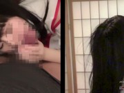 【個人撮影】Happy New Year 2023！巫女さんの丁寧なフェラ・手コキを主観＆客観【美少女・黒髪・色白・巫女・素人・フェラ】 6/16