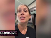 Babe eating her favorite snacks during Disney Xmas party trip & frustrations with catfish romance scammers - Lelu Love 2/16