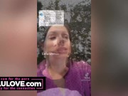 Babe eating her favorite snacks during Disney Xmas party trip & frustrations with catfish romance scammers - Lelu Love 6/16