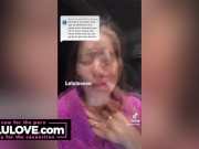 Babe eating her favorite snacks during Disney Xmas party trip & frustrations with catfish romance scammers - Lelu Love 7/16