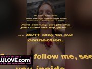 HUGE cumshot and bows on my naked body plus behind scenes Xmas & XXXmas adventures - Lelu Love 1/16