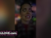 HUGE cumshot and bows on my naked body plus behind scenes Xmas & XXXmas adventures - Lelu Love 3/16