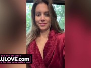 HUGE cumshot and bows on my naked body plus behind scenes Xmas & XXXmas adventures - Lelu Love 5/16