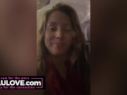 HUGE cumshot and bows on my naked body plus behind scenes Xmas & XXXmas adventures - Lelu Love 9/16