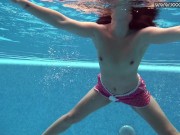 Public rented swimming pool for you guys with Lady Dee 9/16