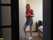 stepmom in sexy lingerie masturbating very first time for my porncam 1/16