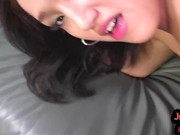 POV Latin babe sucks and rides tail 16/16