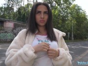 Public Agent - pretty English tourist with big tits and cute ass takes cash to let guy fuck her with his bog cock outdoors 7/16