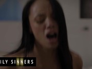 Family Sinners - Alexis Tae Satisfies Her Stepfather Ryan Mclane Something Her Mom Can't Do For Him 10/16