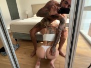 cute onlyfans girlfriend loves to be messy after she sucks and rides cock - Date Night #12 10/16