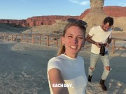 cute onlyfans girlfriend loves to be messy after she sucks and rides cock - Date Night #12 5/16