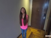 Thai spinner fucked during her interview by foreign boss 2/16