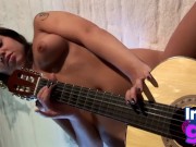 Hot Paul Playing Guitar nude 12/16