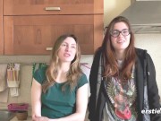 Ersties: Lesbian Babe Goes Down On Her Friend 13/16