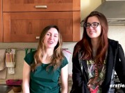 Ersties: Lesbian Babe Goes Down On Her Friend 3/16