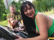 Fake Taxi - outdoor hardcore sex Orgy from the Fake Taxi Movie with lots of hard rough sex, cum, orgasms, tits and blowjobs 8/16
