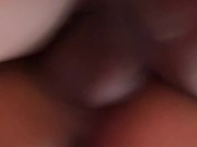 Convenzo a mi novio de follar mientras juega Xbox, al final me llena las tetas de semen 12/16