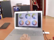 POV - Office slut Vanessa Decker ambushes you with hot sex 1/16