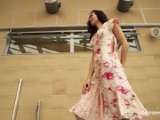 Hanging big fit boobs of Martina are tasty looking 1/16