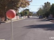 Hot Blonde Babe Lilly Bell Gets Pussy Licking And A Rimming And Sucks Her Mechanic's Cock 1/16