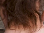 Naughty babe gets fucked in her perfect ass 7/16