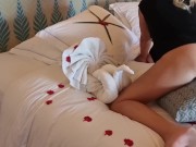 💚Romantic pillow humping and toy play till orgasm 1/16