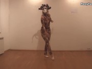 True hot passion with Anna Prohorenko in gymnastics 3/16